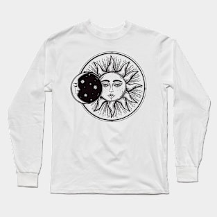 Sun and Moon Long Sleeve T-Shirt